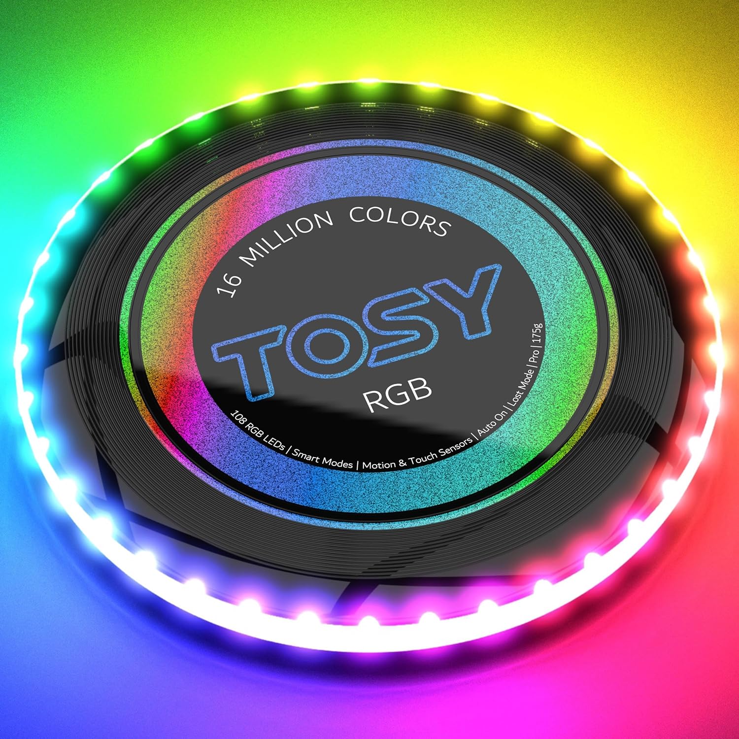 Disque volant Tosy – 16 millions de couleurs RVB